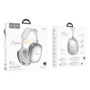 Hoco Comfortable Wireless Bluetooth Headphones W55 - Silver