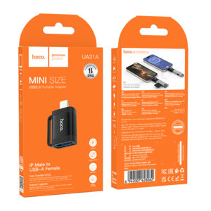 Hoco OTG Adapter Lightning to USB UA31A - Black