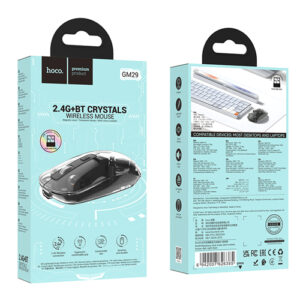 Hoco Silent Wireless Mouse GM29 - Night Black