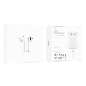 Hoco True Wireless Stereo Headset with Charging Case EW74 - White