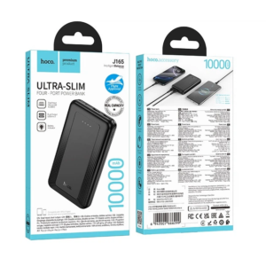 Hoco Ultra Slim Power Bank 10000mAh J165 - Black