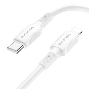 Borofone Type-C to Lightning 1mtr BX80 Cable Black