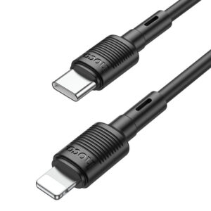 Hoco Type-C to Lightning 1mtr X83 Cable White