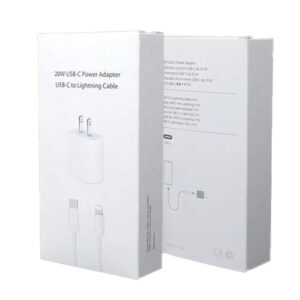 iPhone USB-C Wall Power Adapter with USB-C to Lightning Cable in Retail Packaging (20W)