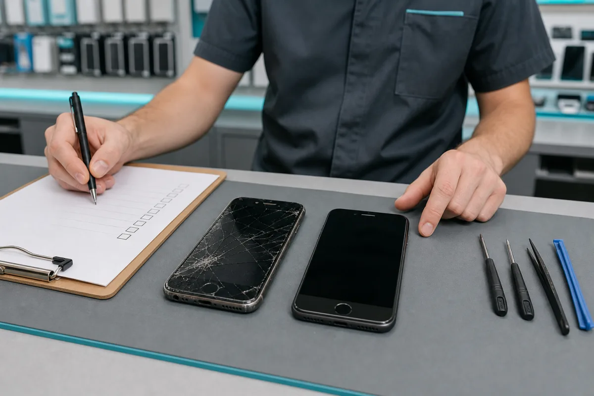 Comparaison entre la réparation et le remplacement d’un téléphone à Joliette