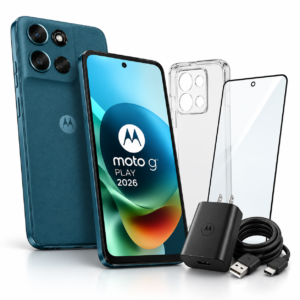 Motorola Moto G Play 2026 + Etui + Vitre + Chargeur